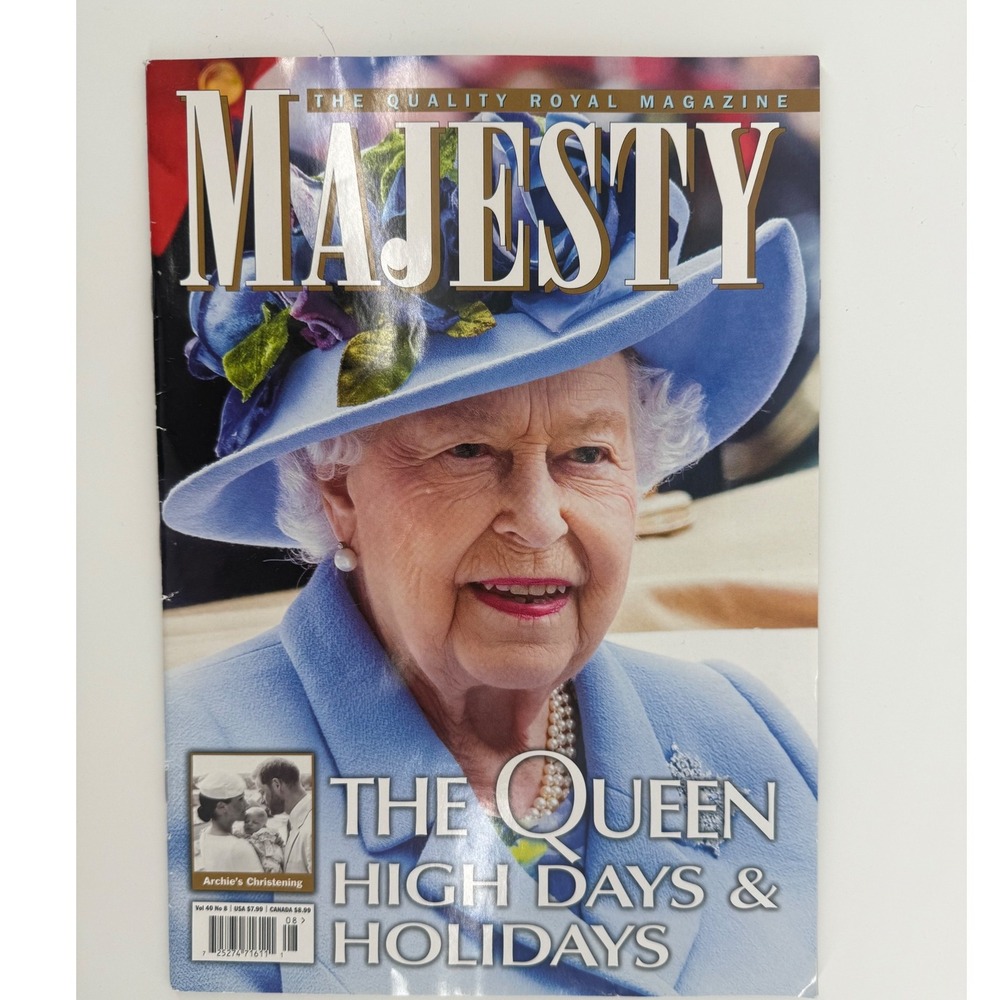 Majesty The Queen‎ High Days & Holidays Royal Magazine Archie's Christening